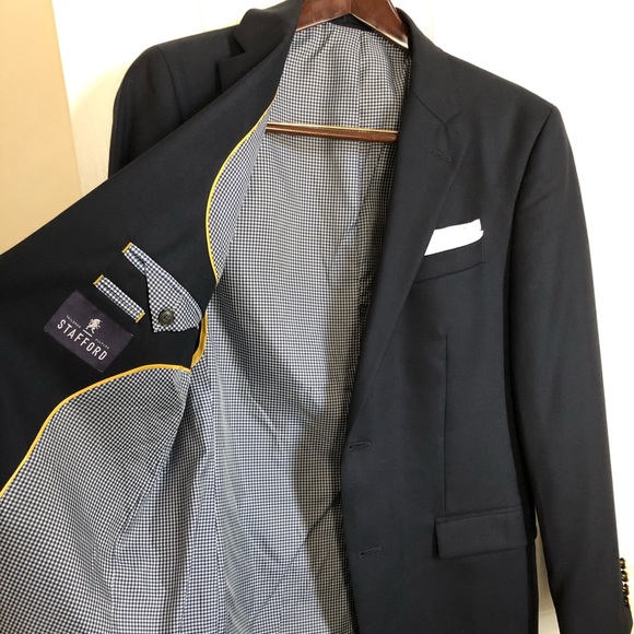 Stafford Blazer size 40R slim fit - Picture 3 of 5
